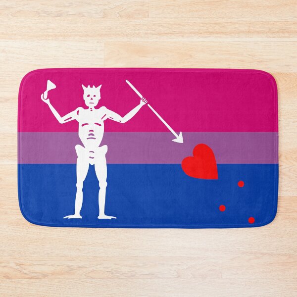 Artikelvorschau, Bisexuelle Flagge von Blackbeard entworfen und verkauft von Harley Craig.