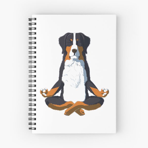 Artikelvorschau, Lustiger Yoga Berner Sennenhund entworfen und verkauft von HardiKel.