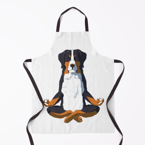 Item preview, Funny Yoga Bernese Mountain Dog designed and sold by HardiKel.