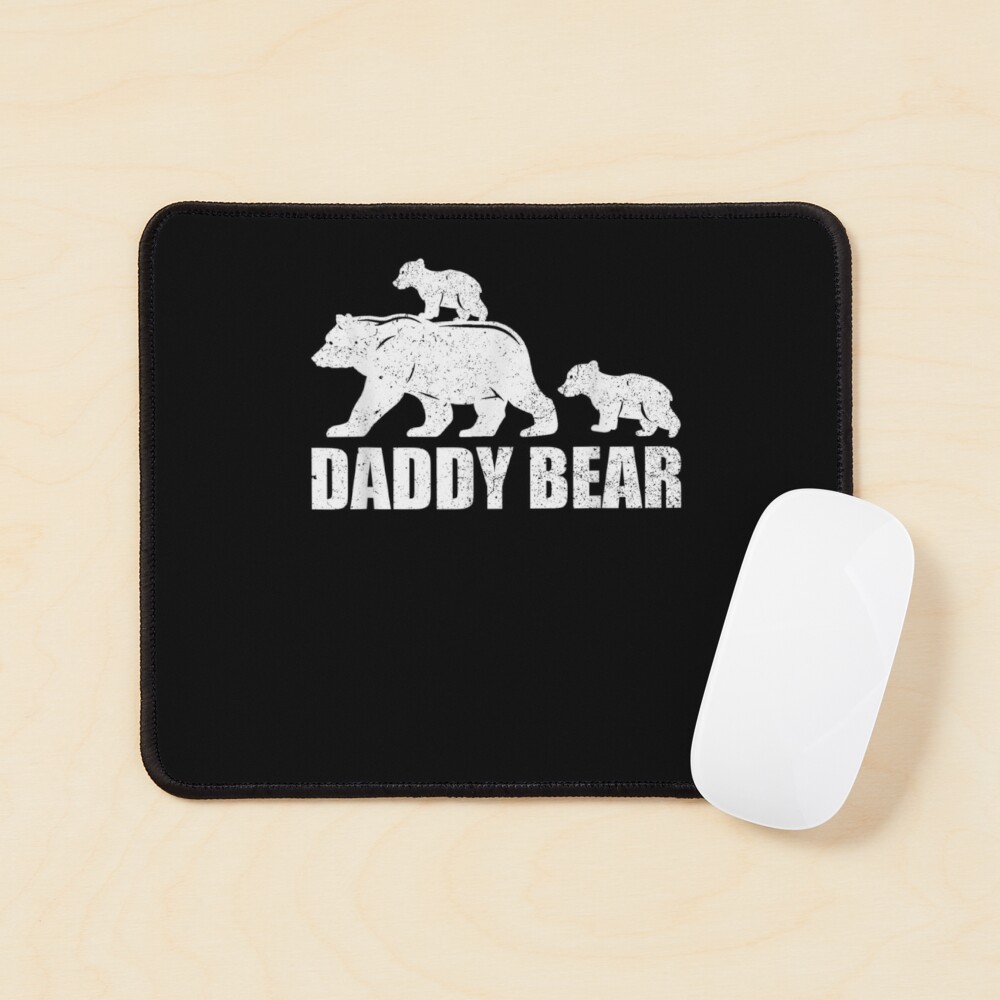 Daddy Bear 2 Cubs Shirt Twin Tshirt Dad Kids