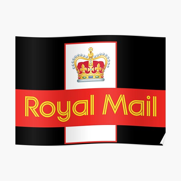 "Logo of the Royal Mail of the United Kingdom" Poster for Sale by Shav