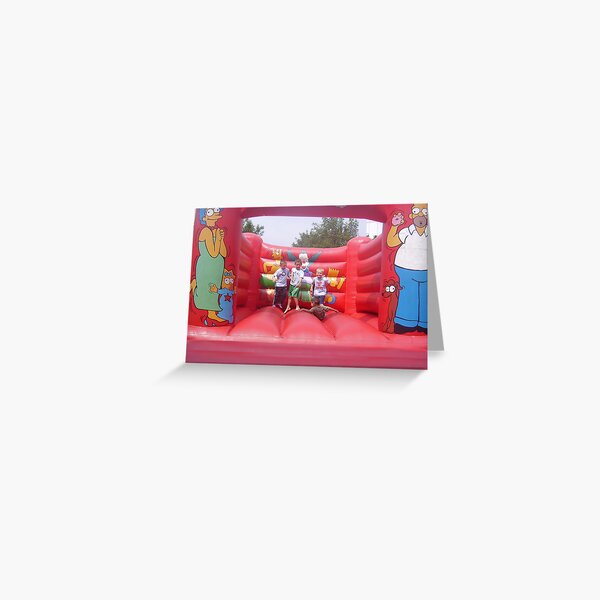 Having Fun Greeting Card