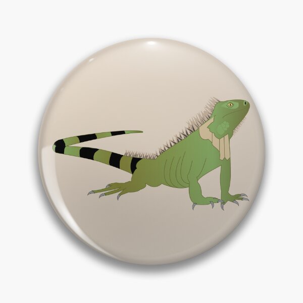 Item preview, Reptile design, green iguana, wildlife gifts designed and sold by Sandra O'Toole.