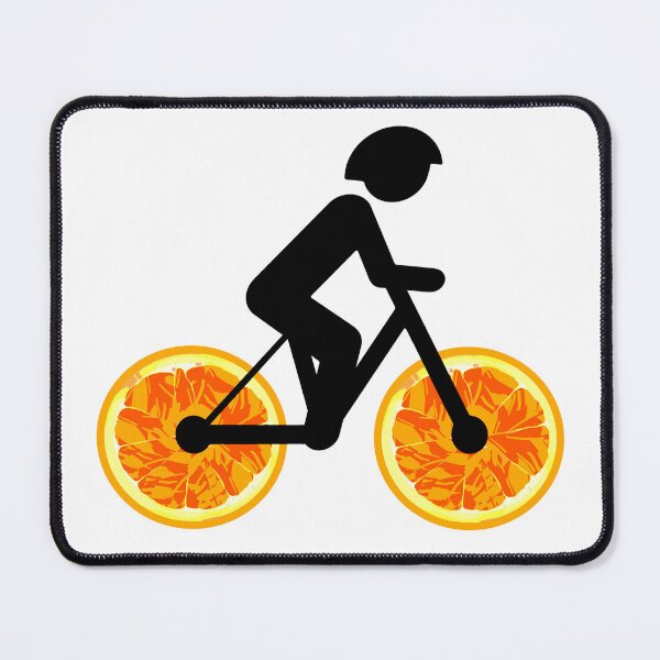Item preview, Orange Cyclist  designed and sold by laugh-out-loud.