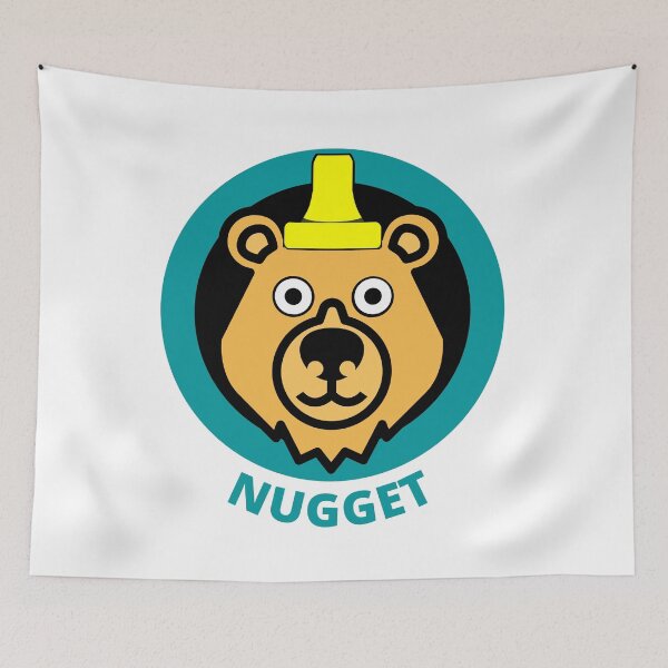 Item preview, Nugget the Honey Bear designed and sold by AMERICANCHEEZ.