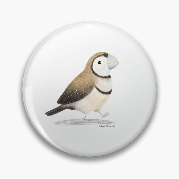 Item preview, Owl Finch Bird designed and sold by julianamotzko.