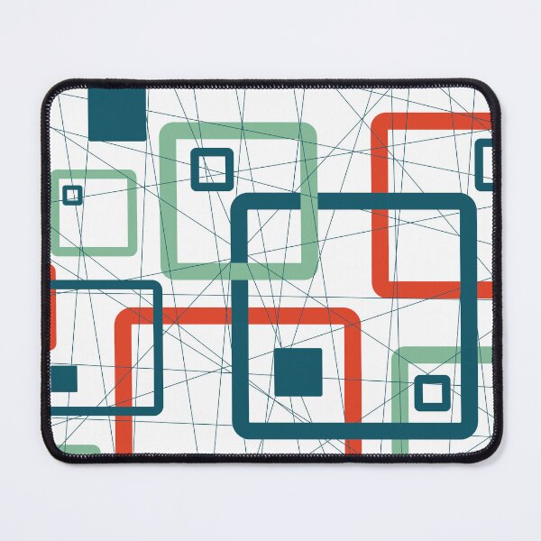 Item preview, St francis Assisi and Andre gide quotes,Squares and Lines Geometric Pattern designed and sold by TeyMank.