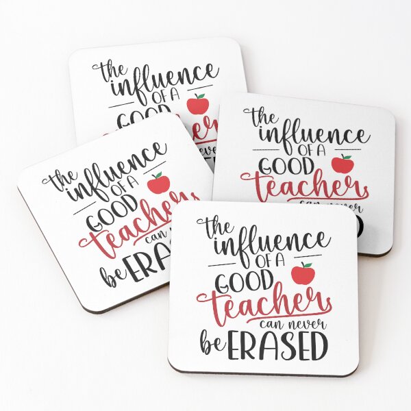 Item preview, The Influence Of A Good Teacher Can Never Be Erased Inspirational Teacher Appreciation School designed and sold by clothesy7.