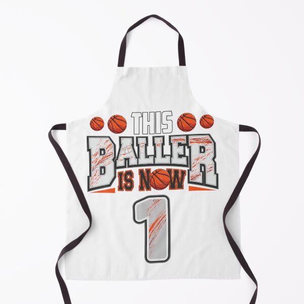 Item preview, Baller Is Now 1 Kids Basketball Player 1 Years Old Basketball 1st Birthday designed and sold by PameGraha.