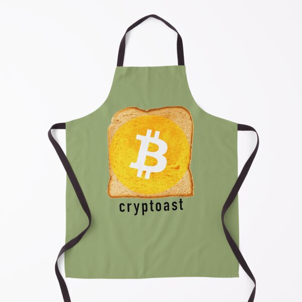 Item preview, Cryptoast - bitcoin toast crypto designed and sold by Crypmetal.