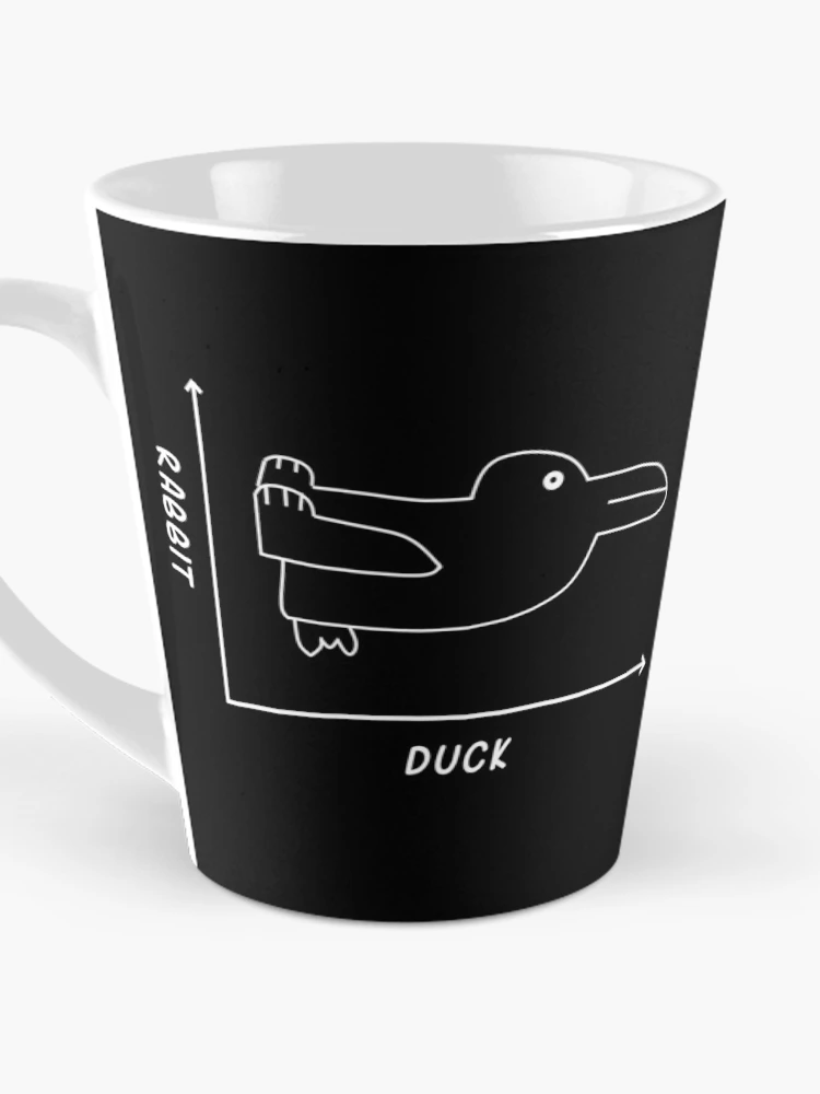 Thumbnail 3 of 4, Coffee Mug, Duck/Rabbit Graph designed and sold by Bethcentral Designs.
