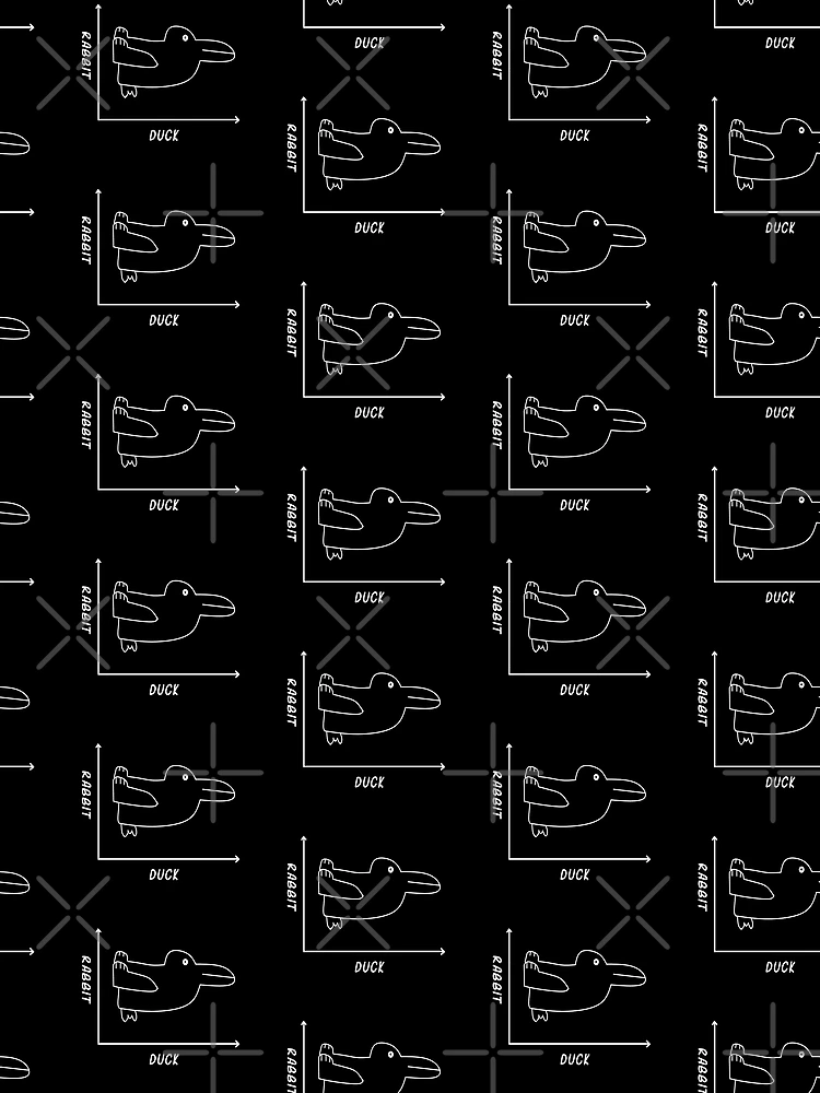Thumbnail 3 of 3, Scarf, Duck/Rabbit Graph designed and sold by Bethcentral Designs.