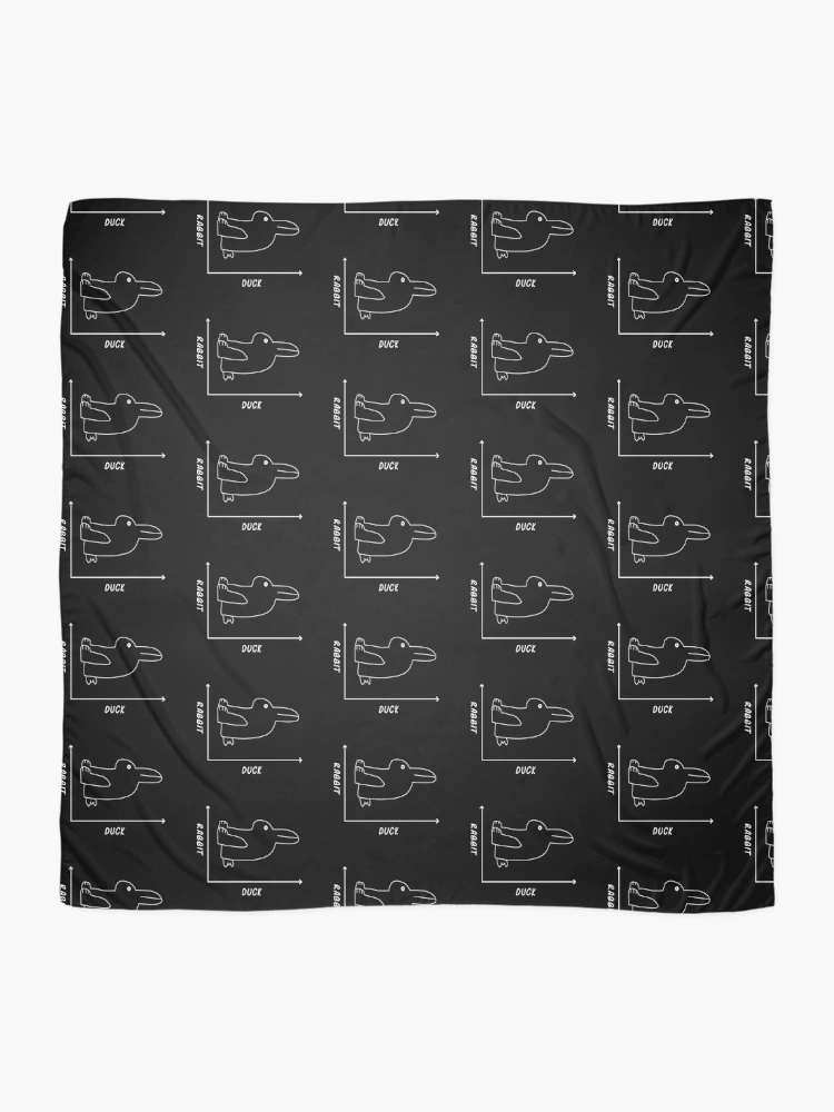 Thumbnail 2 of 3, Scarf, Duck/Rabbit Graph designed and sold by Bethcentral Designs.