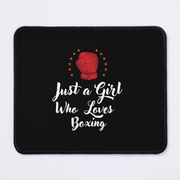 Item preview, Just a Girl Who loves Boxing designed and sold by WaguinhoTex.