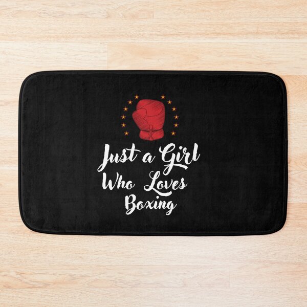 Item preview, Just a Girl Who loves Boxing  designed and sold by WaguinhoTex.