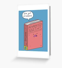 Maths Problems Greeting Card