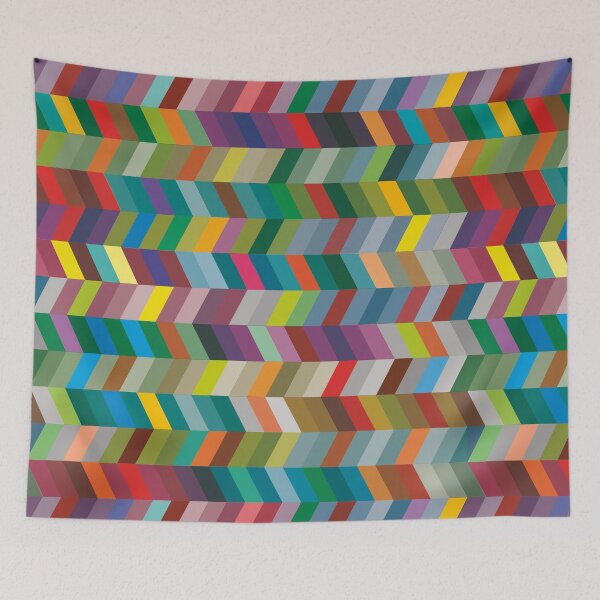 Item preview, Geometric trippy steps pattern art designed and sold by knappidesign.