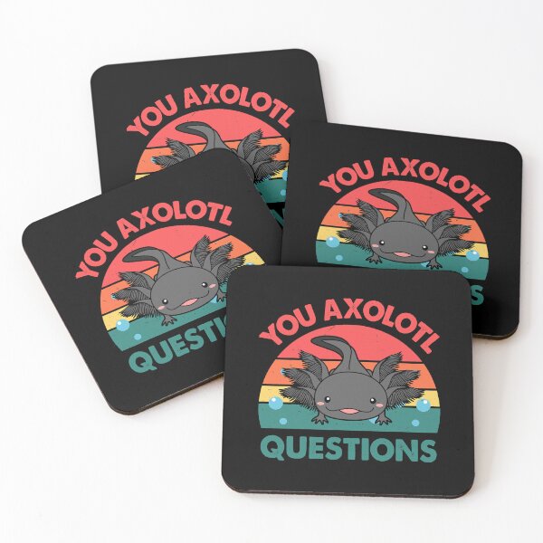 Item preview, You Axolotl Questions Kids Funny Cute Axolotl designed and sold by MichealExan.