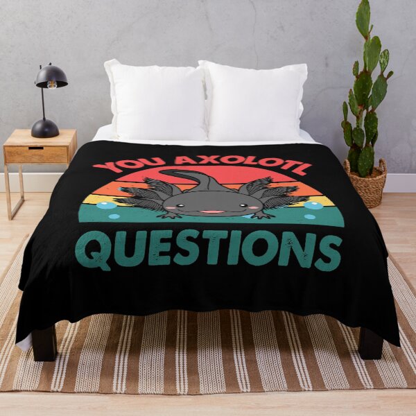 Item preview, You Axolotl Questions Kids Funny Cute Axolotl designed and sold by MichealExan.