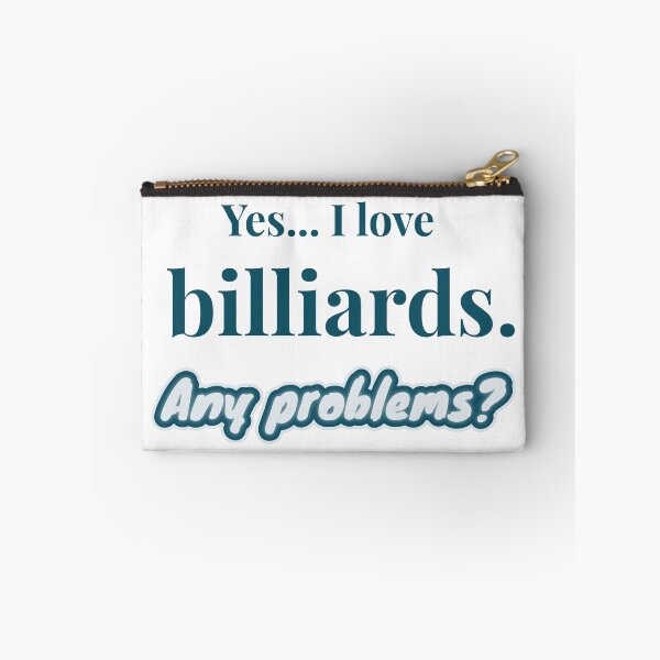 Item preview, I love Billiards designed and sold by cooldesignsalot.