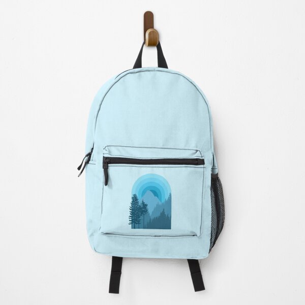 Item preview, Retro styled misty mountain designed and sold by Saumik-Z.
