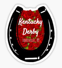 Kentucky Derby Sticker