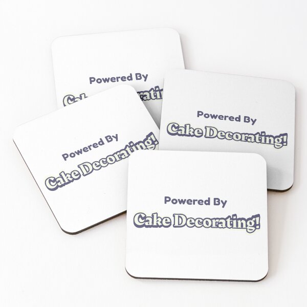 Item preview, Powered By Cake Decorating designed and sold by cooldesignsalot.