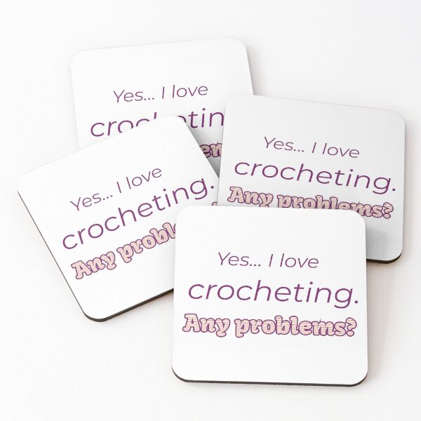 Item preview, I love Crocheting designed and sold by cooldesignsalot.