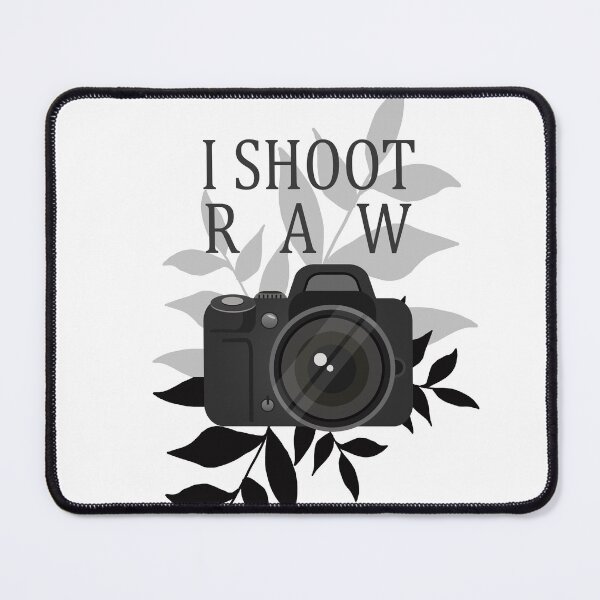 Item preview, I Shoot Raw- BLACK designed and sold by Yesido.