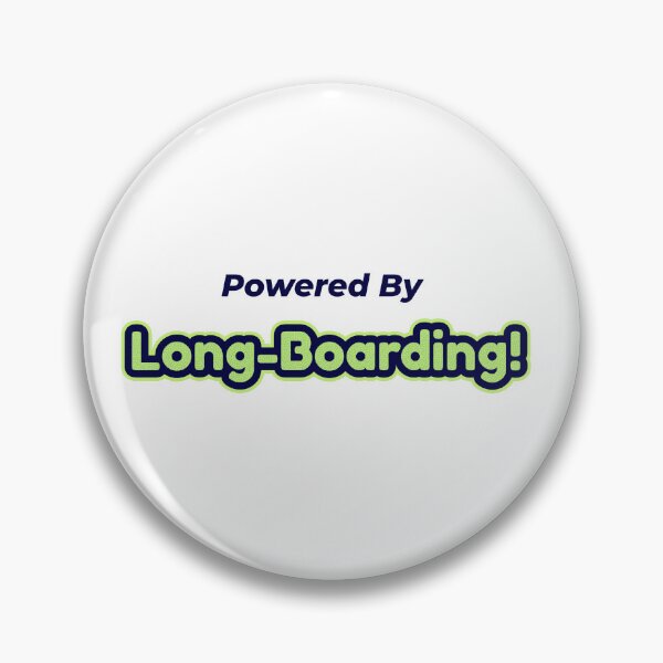 Item preview, Powered By Long-Boarding designed and sold by cooldesignsalot.