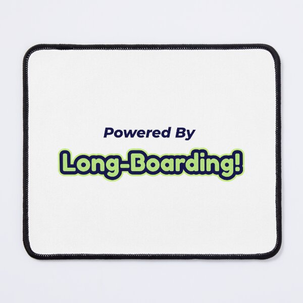 Item preview, Powered By Long-Boarding designed and sold by cooldesignsalot.
