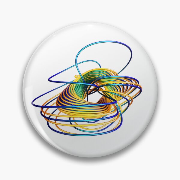 Item preview, Chaos Theory, Butterfly Effect  - Nose-Hoover Chaotic Attractor #9 designed and sold by thinkeccel.
