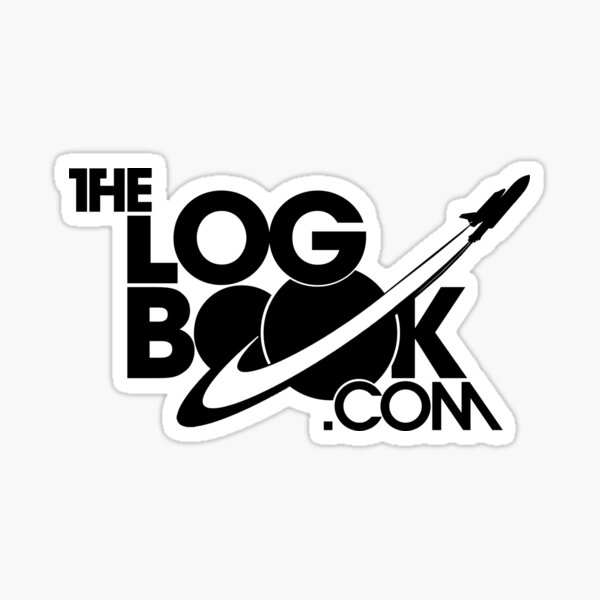 theLogBook.com New Logo - Shuttle Sticker