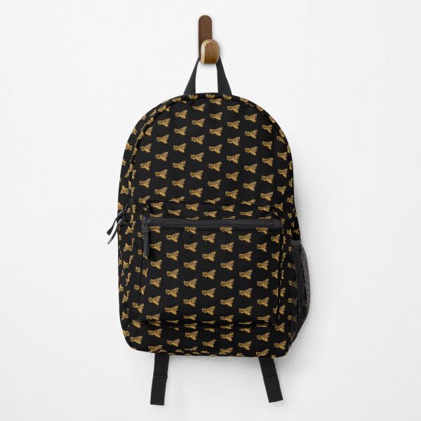 Bee on a Black Backpack Backpack