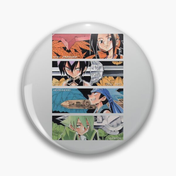 Item preview, Anime Manga Shaman King Merch Asakura Yoh Ren Tao Horohoro Usui Lyserg designed and sold by Kristineiu12.
