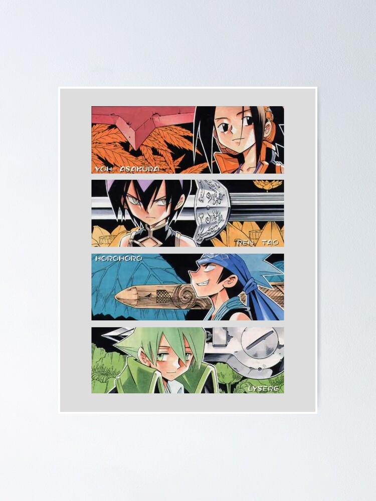 Anime Manga Shaman King Merch Asakura Yoh Ren Tao Horohoro Usui