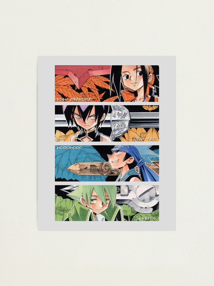 "Anime Manga Shaman King Merch Asakura Yoh Ren Tao Horohoro Usui Lyserg