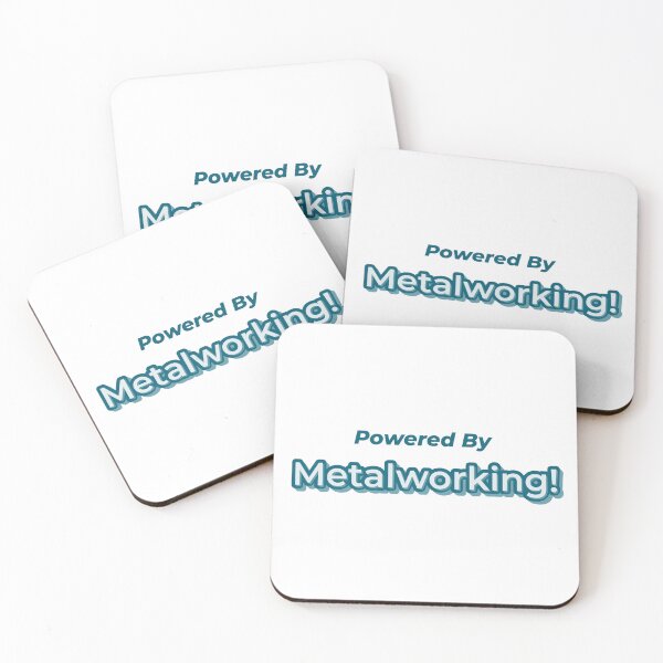 Item preview, Powered By Metalworking designed and sold by cooldesignsalot.