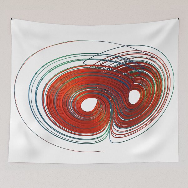 Item preview, Chaos Theory, Butterfly Effect  - Chen-Celikovsky Attractor #1 designed and sold by thinkeccel.