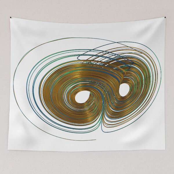 Item preview, Chaos Theory, Butterfly Effect  - Chen-Celikovsky Attractor #2 designed and sold by thinkeccel.