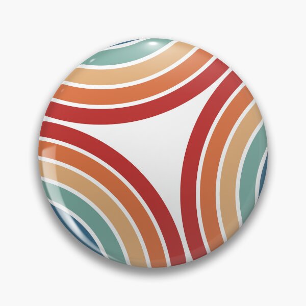 Item preview, Colorful retro style circles designed and sold by BattaAnastasia.