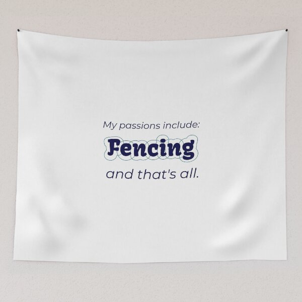 Item preview, Fencing is my passion designed and sold by cooldesignsalot.