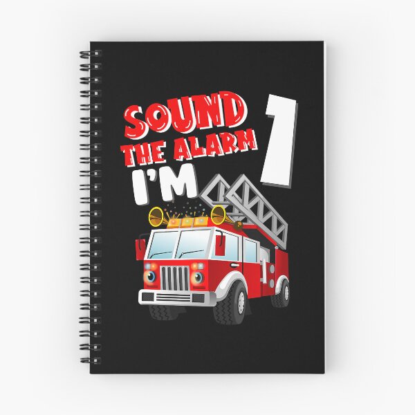 Item preview, Sound The Alarm Im 1 Fire Truck 1 Year Old Firefighter 1st Birthday Gift designed and sold by PameGraha.