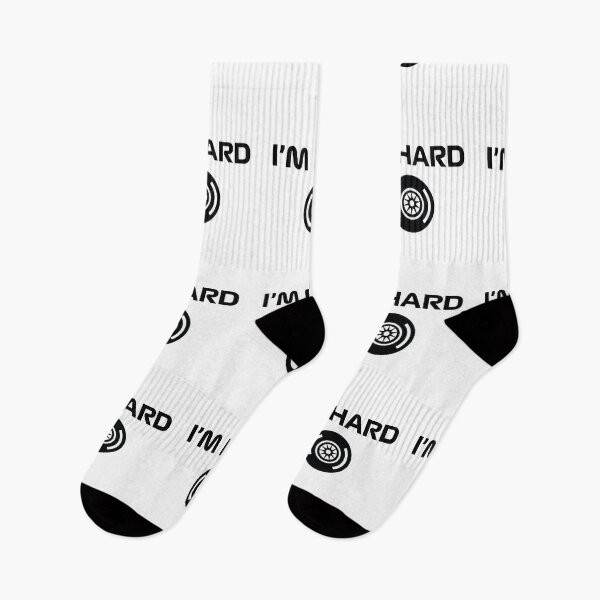 Item preview, Funny Design I'm Hard (Hard Tyre Design - Black) designed and sold by FilipeFerreira.