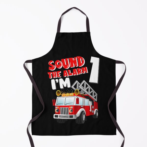 Item preview, Sound The Alarm Im 1 Fire Truck 1 Year Old Firefighter 1st Birthday Gift designed and sold by PameGraha.