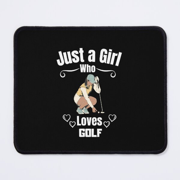 Item preview, Just a Girl Who loves Golf designed and sold by WaguinhoTex.