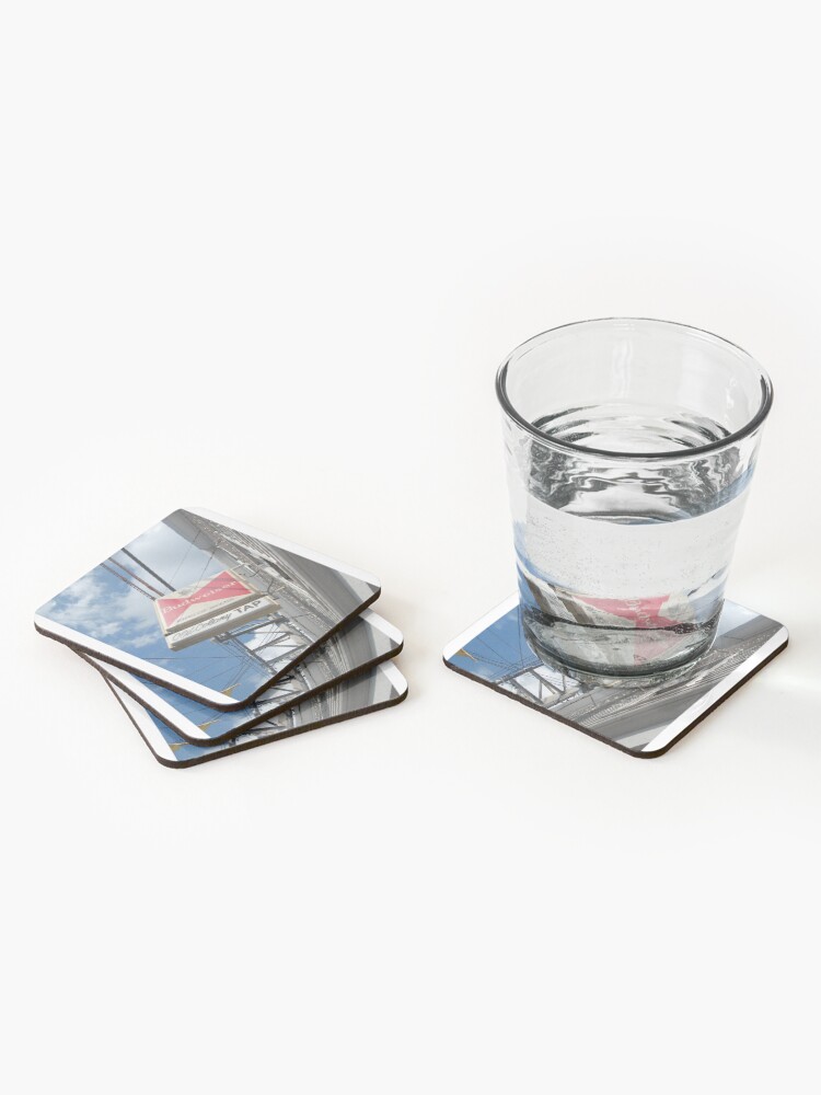 Alternate view of Provincetown Dive Bar - Old Colony Tap on Commercial St Coasters (Set of 4)