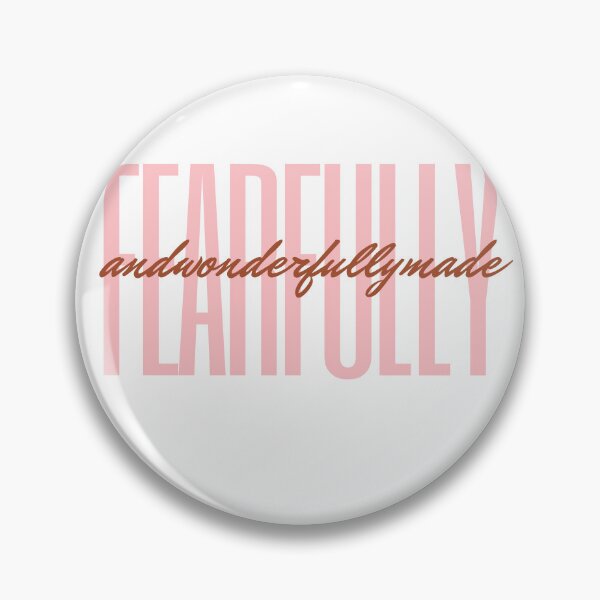 Item preview, Fearfully and Wonderfully Made Jesus T-shirt designed and sold by ChristCentered.