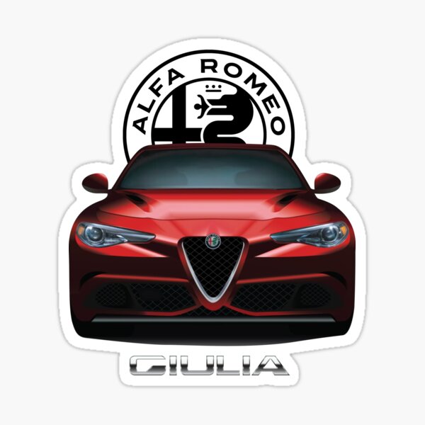 Auto Kohlefaser Bremslicht Aufkleber,FüR Alfa Romeo Giulia RüCklichter Dekoration Aufkleber Auto Styling ZubehöR 