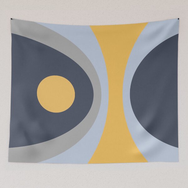 Item preview, Colorful geometric composition - yellow designed and sold by BattaAnastasia.